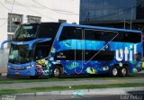 UTIL - União Transporte Interestadual de Luxo 11303 na cidade de Rio de Janeiro, Rio de Janeiro, Brasil, por Luiz Petriz. ID da foto: :id.