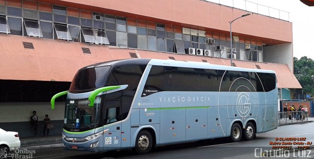 Viação Garcia 8402 na cidade de Rio de Janeiro, Rio de Janeiro, Brasil, por Claudio Luiz. Número da foto: #5624775.