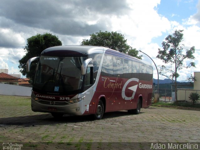 Expresso Gardenia 3215 na cidade de Lavras, Minas Gerais, Brasil, por Adão Raimundo Marcelino. Número da foto: #5626378.