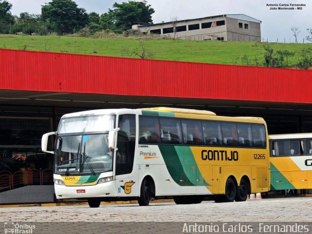 Empresa Gontijo de Transportes 12265 na cidade de João Monlevade, Minas Gerais, Brasil, por Antonio Carlos Fernandes. ID da foto: 5625186.