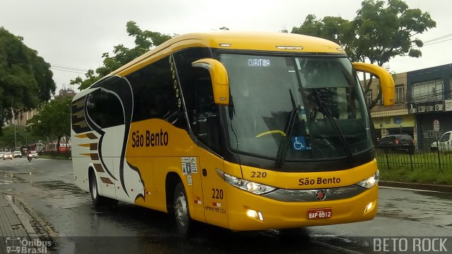 Expresso São Bento 220 na cidade de Curitiba, Paraná, Brasil, por Alberto Selinke. Número da foto: #5625252.