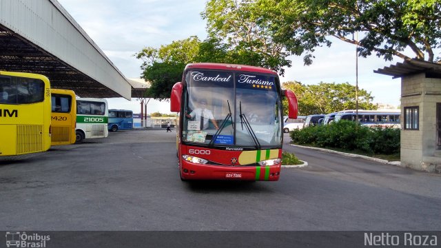 Cardeal Turismo 6000 na cidade de Vitória, Espírito Santo, Brasil, por Nestor dos Santos Roza. ID da foto: 5624968.