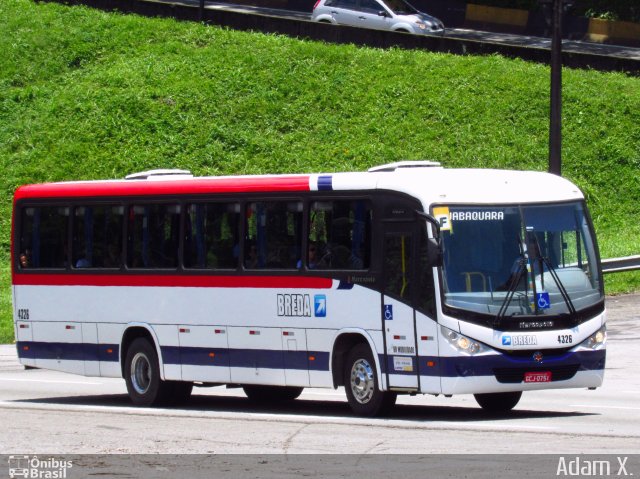 Breda Transportes e Serviços 4326 na cidade de Cubatão, São Paulo, Brasil, por Adam Xavier Rodrigues Lima. Número da foto: #5625457.