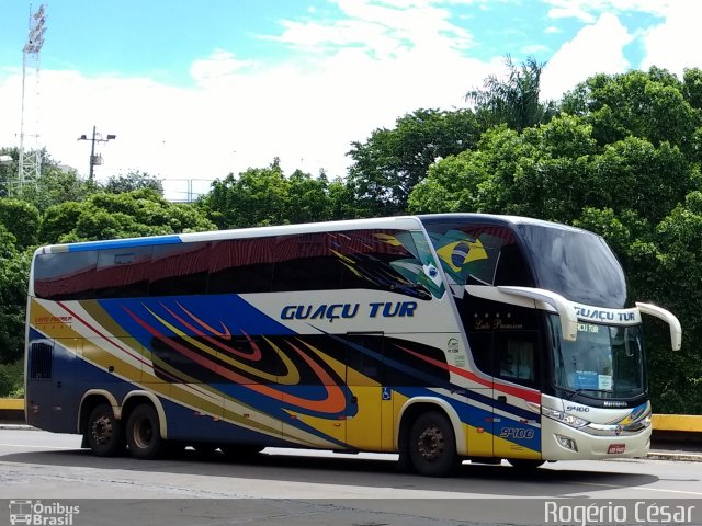 Guaçu Tur Viagens e Turismo 9400 na cidade de Londrina, Paraná, Brasil, por Rogério César. ID da foto: 5626593.