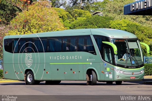 Viação Garcia 7377 na cidade de Presidente Prudente, São Paulo, Brasil, por Weiller Alves. ID da foto: 5625292.