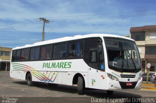 Expresso Palmares 26 na cidade de Cidreira, Rio Grande do Sul, Brasil, por Daniel Espindola Dorneles. ID da foto: 5625942.