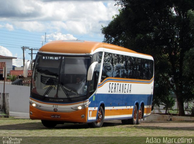 Viação Sertaneja 410 na cidade de Lavras, Minas Gerais, Brasil, por Adão Raimundo Marcelino. ID da foto: 5626361.