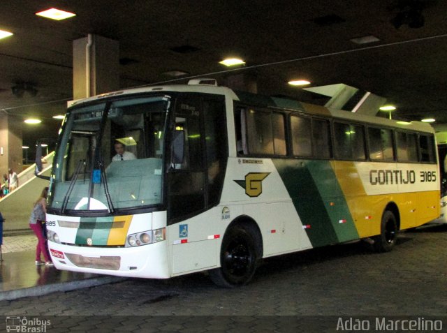 Empresa Gontijo de Transportes 3185 na cidade de Belo Horizonte, Minas Gerais, Brasil, por Adão Raimundo Marcelino. ID da foto: 5626439.