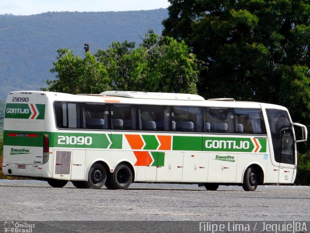 Empresa Gontijo de Transportes 21090 na cidade de Jequié, Bahia, Brasil, por Filipe Lima. Número da foto: #5625963.