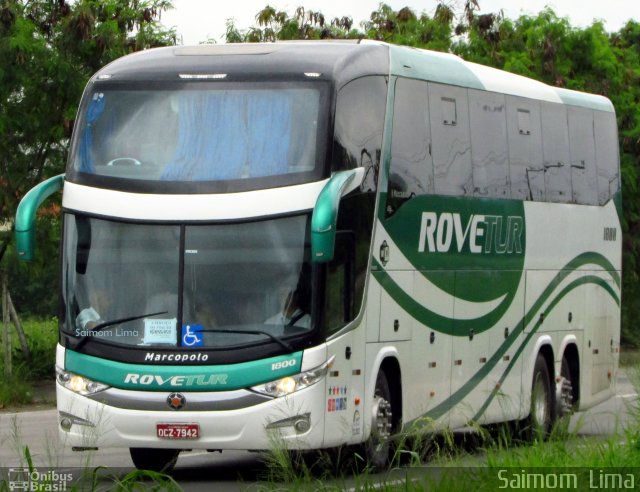 Rovetur Turismo 1800 na cidade de Vila Velha, Espírito Santo, Brasil, por Saimom  Lima. ID da foto: 5674350.