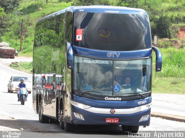 Viação Cometa 17321 na cidade de Conselheiro Lafaiete, Minas Gerais, Brasil, por Rodrigo  Aparecido. Número da foto: #5674281.