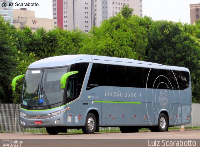 Viação Garcia 8453 na cidade de Curitiba, Paraná, Brasil, por Luiz Scarabotto . Número da foto: #5674743.