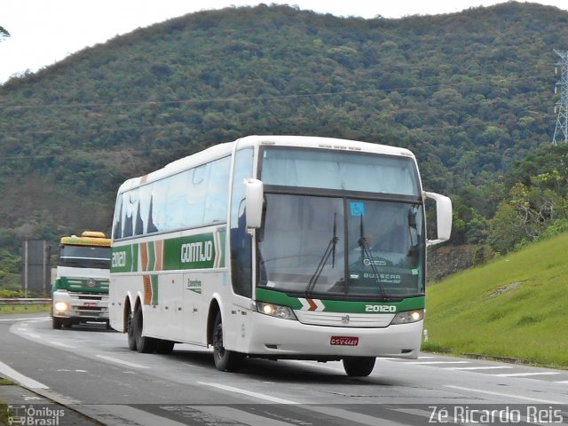 Empresa Gontijo de Transportes 20120 na cidade de Petrópolis, Rio de Janeiro, Brasil, por Zé Ricardo Reis. ID da foto: 5673709.