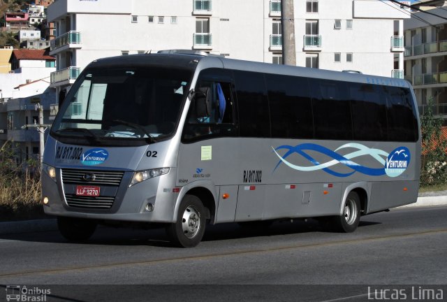 Venturini Turismo RJ 817.002 na cidade de Arraial do Cabo, Rio de Janeiro, Brasil, por Lucas Lima. Número da foto: #5675135.