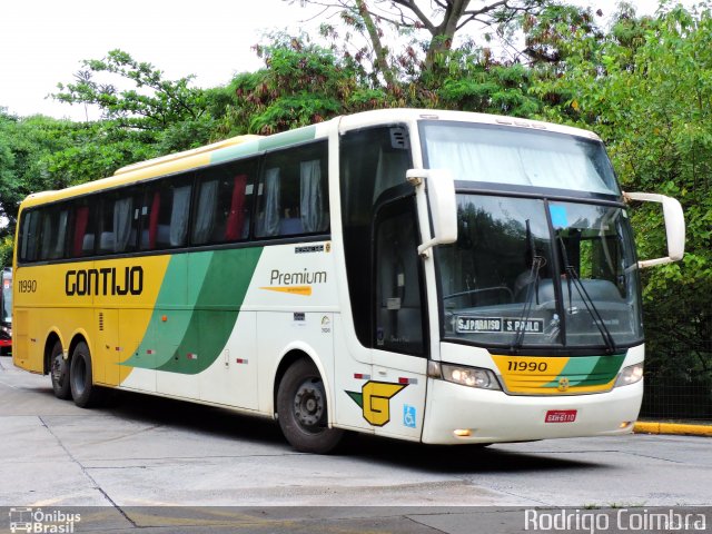 Empresa Gontijo de Transportes 11990 na cidade de São Paulo, São Paulo, Brasil, por Rodrigo Coimbra. ID da foto: 5674964.