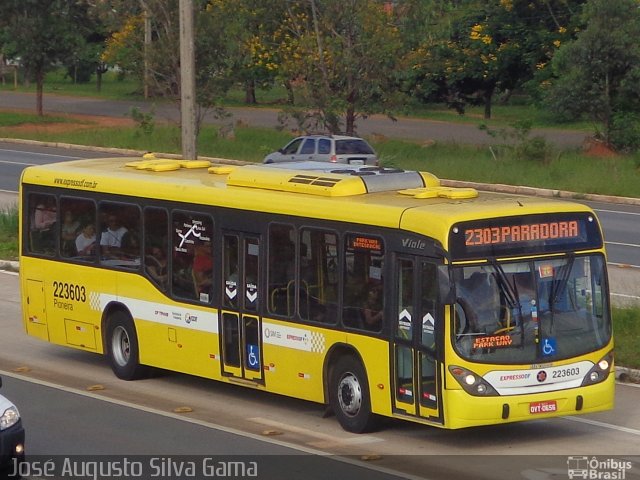 Viação Pioneira 223603 na cidade de Park Way, Distrito Federal, Brasil, por José Augusto da Silva Gama. ID da foto: 5675301.