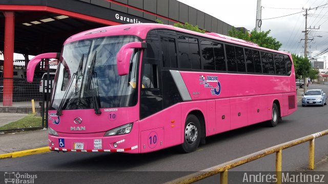 TRACOPA - Transportes Costarricenses Panameños 10 na cidade de , por Andrés Martínez Rodríguez. Número da foto: #5675764.