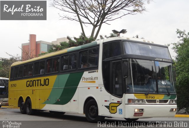 Empresa Gontijo de Transportes 15790 na cidade de São Paulo, São Paulo, Brasil, por Rafael Henrique de Pinho Brito. ID da foto: 5676711.