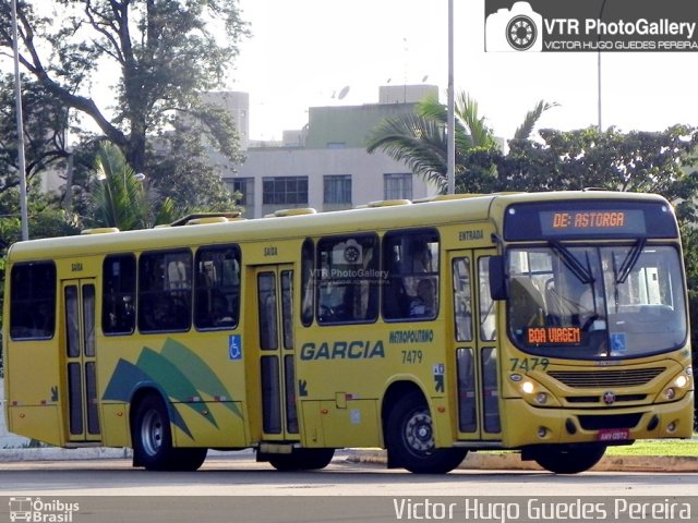 Viação Garcia 7479 na cidade de Maringá, Paraná, Brasil, por Victor Hugo Guedes Pereira. Número da foto: #5676596.