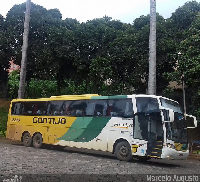 Empresa Gontijo de Transportes 12230 na cidade de Guanhães, Minas Gerais, Brasil, por Marcelo Augusto. ID da foto: 5675931.