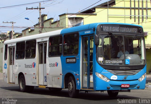 Metropolitana Transportes e Serviços 11096 na cidade de Vila Velha, Espírito Santo, Brasil, por Saimom  Lima. Número da foto: #5676752.