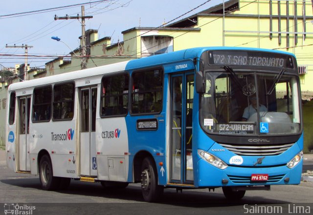 Metropolitana Transportes e Serviços 11096 na cidade de Vila Velha, Espírito Santo, Brasil, por Saimom  Lima. ID da foto: 5676752.