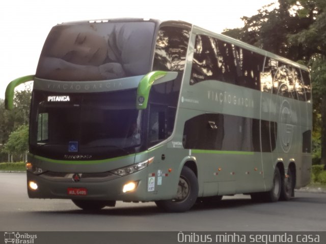 Viação Garcia 7317 na cidade de Blumenau, Santa Catarina, Brasil, por Estevão Emilio Ronchi. ID da foto: 5676523.