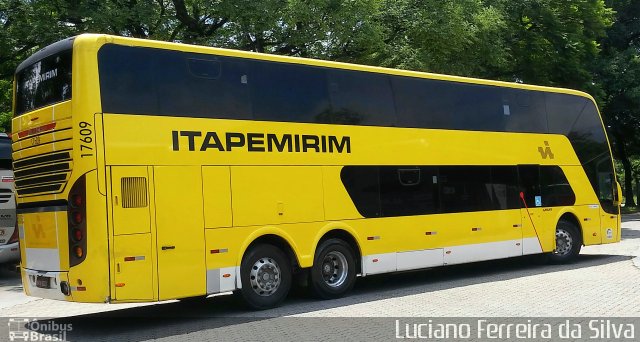 Viação Itapemirim 17609 na cidade de São Paulo, São Paulo, Brasil, por Luciano Ferreira da Silva. Número da foto: #5679497.