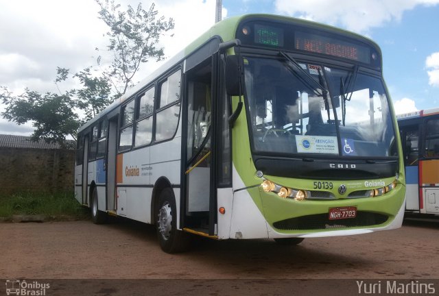 Rápido Araguaia 50139 na cidade de Goiânia, Goiás, Brasil, por Yuri Martins. Número da foto: #5678356.