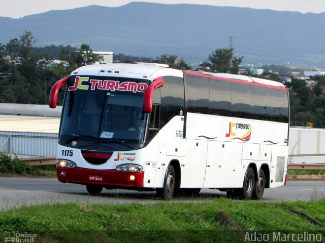 JC Turismo 1175 na cidade de Betim, Minas Gerais, Brasil, por Adão Raimundo Marcelino. ID da foto: 5680252.