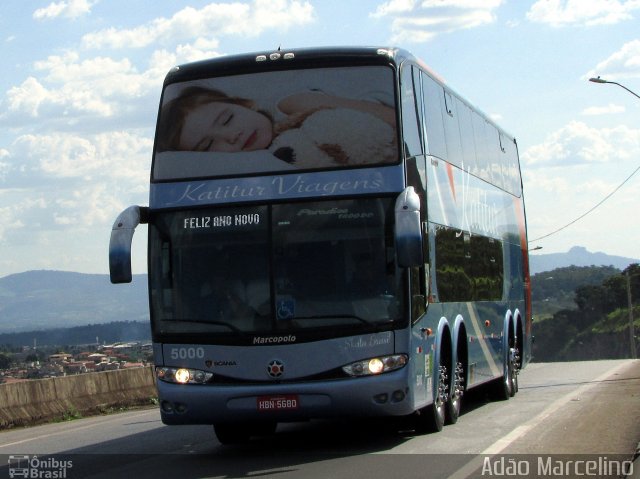 Katitur Turismo 5000 na cidade de Betim, Minas Gerais, Brasil, por Adão Raimundo Marcelino. ID da foto: 5680386.