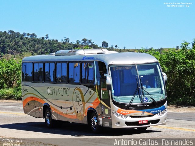 Centauro Turismo 2400 na cidade de João Monlevade, Minas Gerais, Brasil, por Antonio Carlos Fernandes. ID da foto: 5678719.