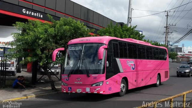 TRACOPA - Transportes Costarricenses Panameños 49 na cidade de , por Andrés Martínez Rodríguez. Número da foto: #5678379.