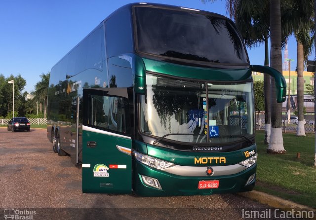Viação Motta 18008 na cidade de Cuiabá, Mato Grosso, Brasil, por Ismail Caetano. Número da foto: #5679738.