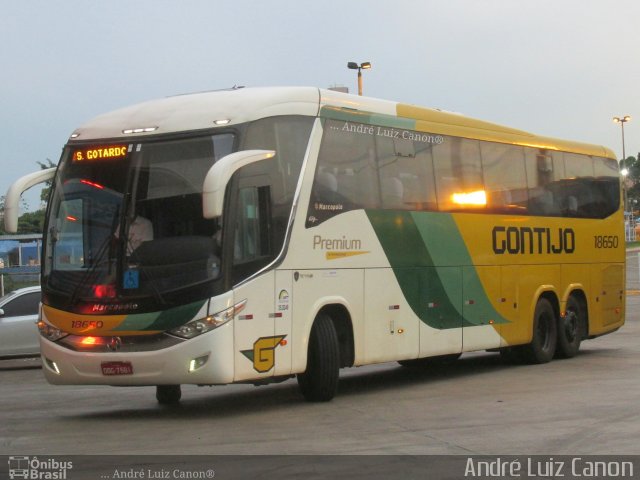 Empresa Gontijo de Transportes 18650 na cidade de Goiânia, Goiás, Brasil, por André Luiz Canon. Número da foto: #5678248.