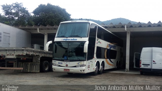 Imperador Turismo 3030 na cidade de Santo Amaro da Imperatriz, Santa Catarina, Brasil, por João Antonio Müller Muller. ID da foto: 5678418.