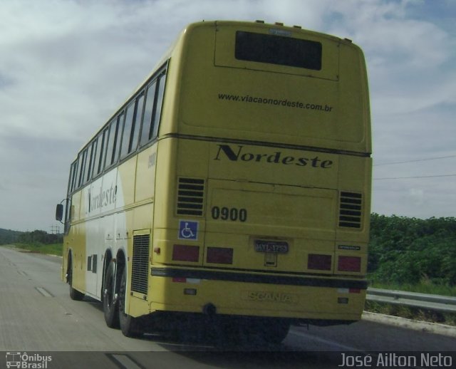 Viação Nordeste 0900 na cidade de Canguaretama, Rio Grande do Norte, Brasil, por José Ailton Neto. Número da foto: #5679716.