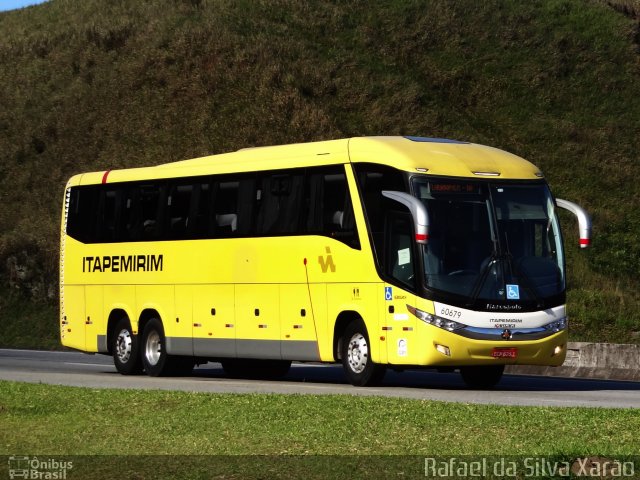 Viação Itapemirim 60679 na cidade de Petrópolis, Rio de Janeiro, Brasil, por Rafael da Silva Xarão. Número da foto: #5683514.