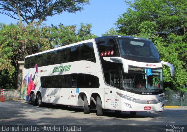 Eucatur - Empresa União Cascavel de Transportes e Turismo 5319 na cidade de São Paulo, São Paulo, Brasil, por Daniel Carlos  Avelar Rocha. Número da foto: #5682245.