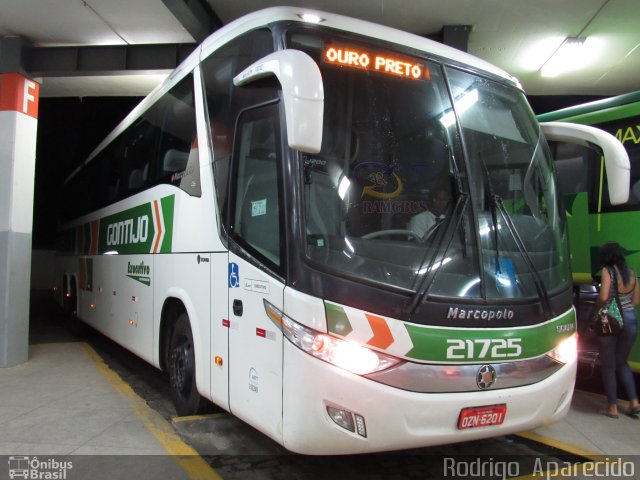Empresa Gontijo de Transportes 21725 na cidade de Ouro Preto, Minas Gerais, Brasil, por Rodrigo  Aparecido. Número da foto: #5681692.
