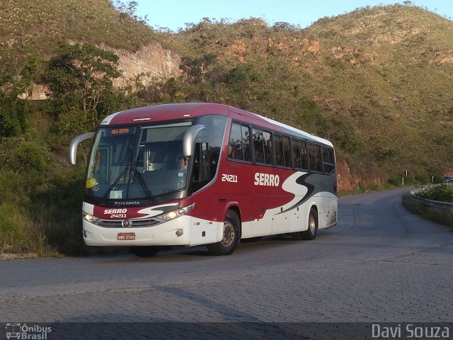 Viação Serro 24211 na cidade de Santana do Riacho, Minas Gerais, Brasil, por Davi Souza. ID da foto: 5682711.