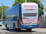 Viação Princesa dos Inhamuns 203 na cidade de Fortaleza, Ceará, Brasil, por Guilherme Estevan. Número da foto: #:id.