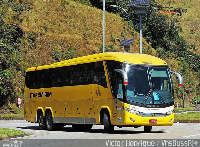 Viação Itapemirim 60569 na cidade de Petrópolis, Rio de Janeiro, Brasil, por Victor Henrique. ID da foto: 5685417.