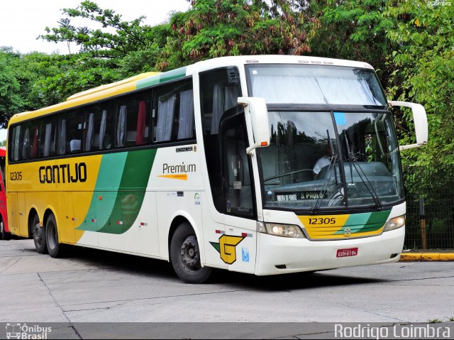 Empresa Gontijo de Transportes 12305 na cidade de São Paulo, São Paulo, Brasil, por Rodrigo Coimbra. ID da foto: 5685629.