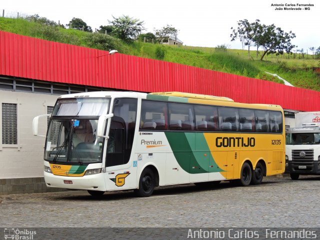 Empresa Gontijo de Transportes 12135 na cidade de João Monlevade, Minas Gerais, Brasil, por Antonio Carlos Fernandes. ID da foto: 5684468.