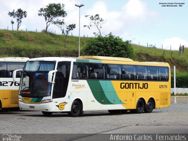 Empresa Gontijo de Transportes 12575 na cidade de João Monlevade, Minas Gerais, Brasil, por Antonio Carlos Fernandes. Número da foto: #5687048.