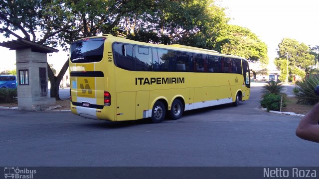 Viação Itapemirim 8911 na cidade de Vitória, Espírito Santo, Brasil, por Nestor dos Santos Roza. Número da foto: #5687377.