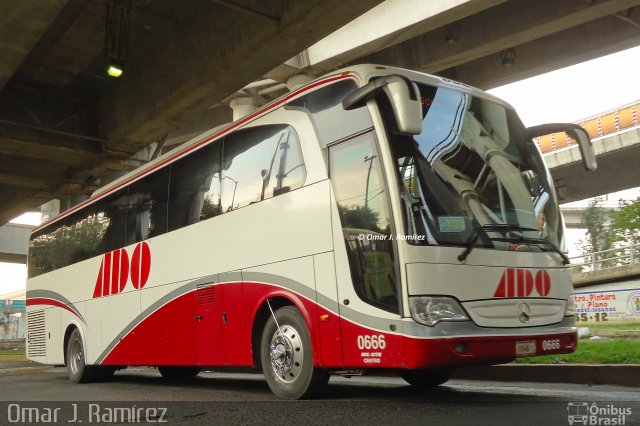 ADO - Autobuses de Oriente 0666 na cidade de Venustiano Carranza, Ciudad de México, México, por Omar Ramírez Thor2102. Número da foto: #5687602.