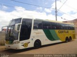 Empresa Gontijo de Transportes 12180 na cidade de Minas Novas, Minas Gerais, Brasil, por Josimar Gomes Simoes. Número da foto: #5687571.