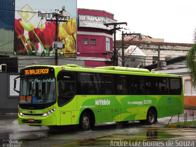 Viação Pendotiba 2.1.088 na cidade de Niterói, Rio de Janeiro, Brasil, por André Luiz Gomes de Souza. Número da foto: #5690981.